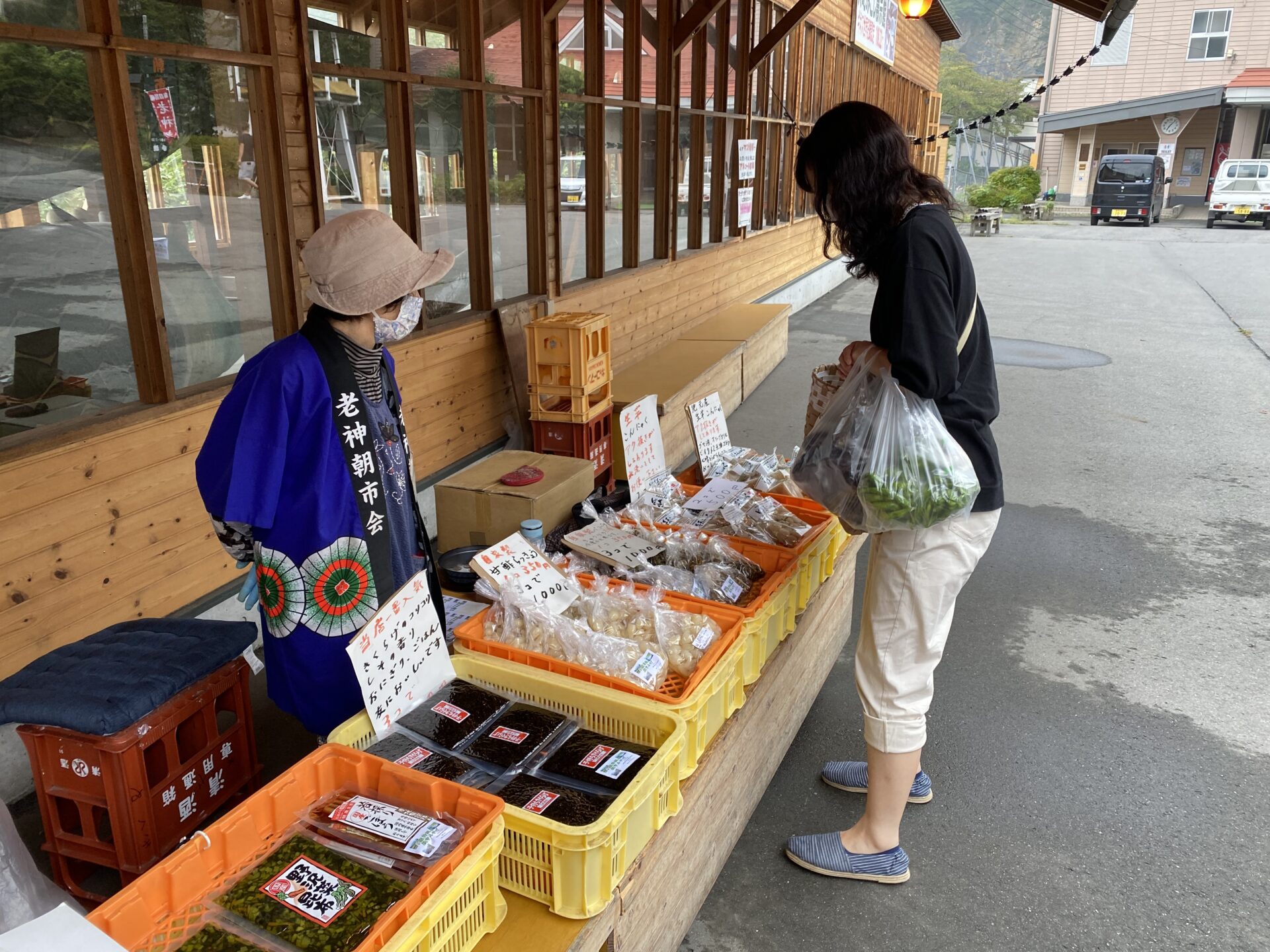 老神温泉朝市