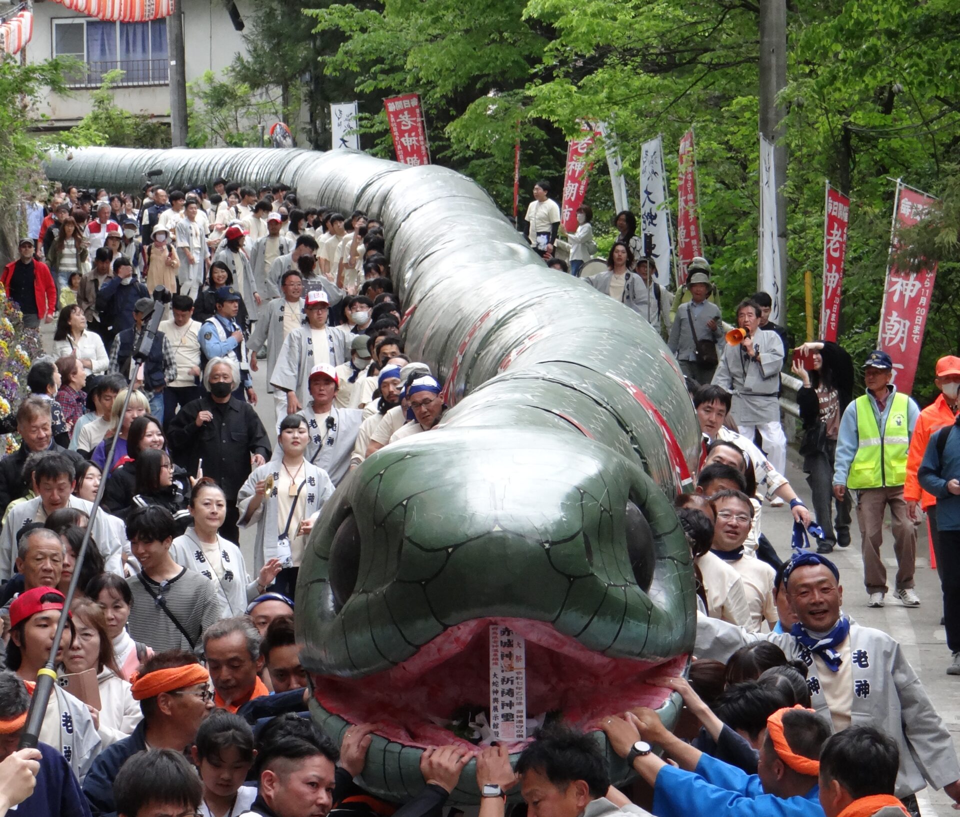 2025年108ｍ大蛇みこし
